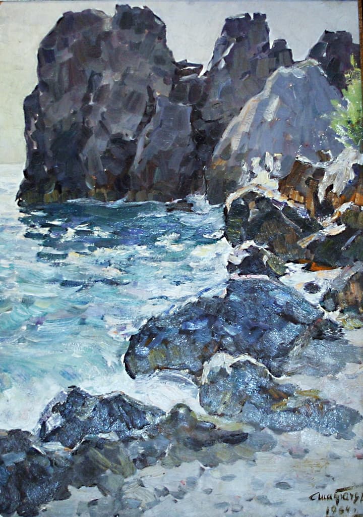 Крым. Скалистый берег