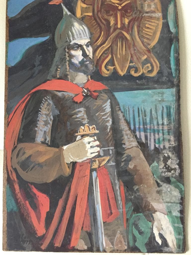 Эскиз к картине «Дмитрий Донской»