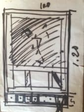 Эскиз композиции картины