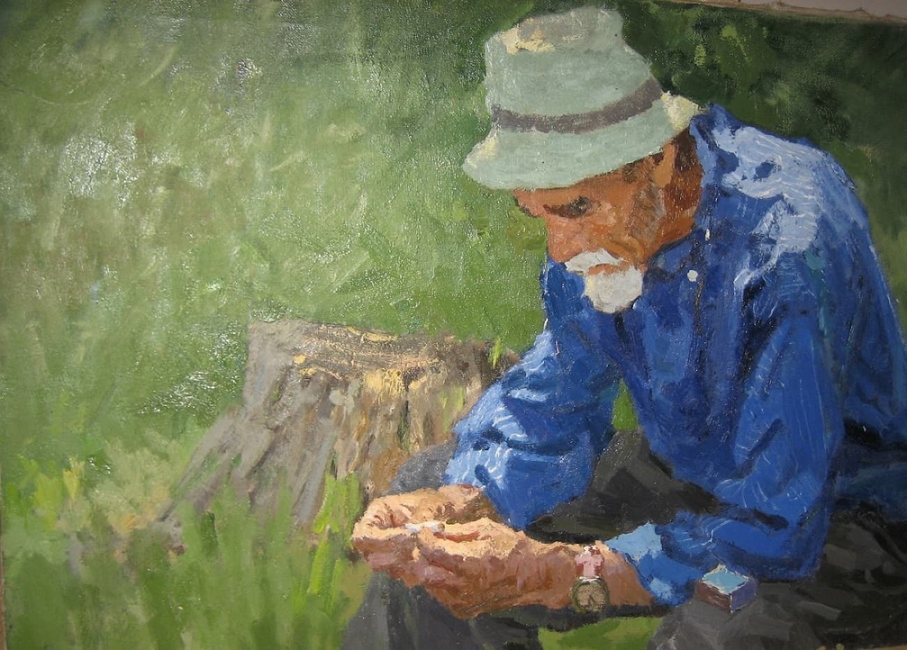 Старый пень