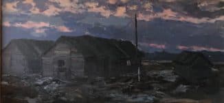Сумерки в деревне