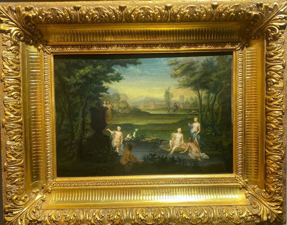 Пейзаж с нимфами или купание Дианы