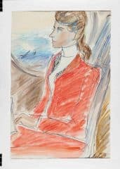 Женщина в самолете