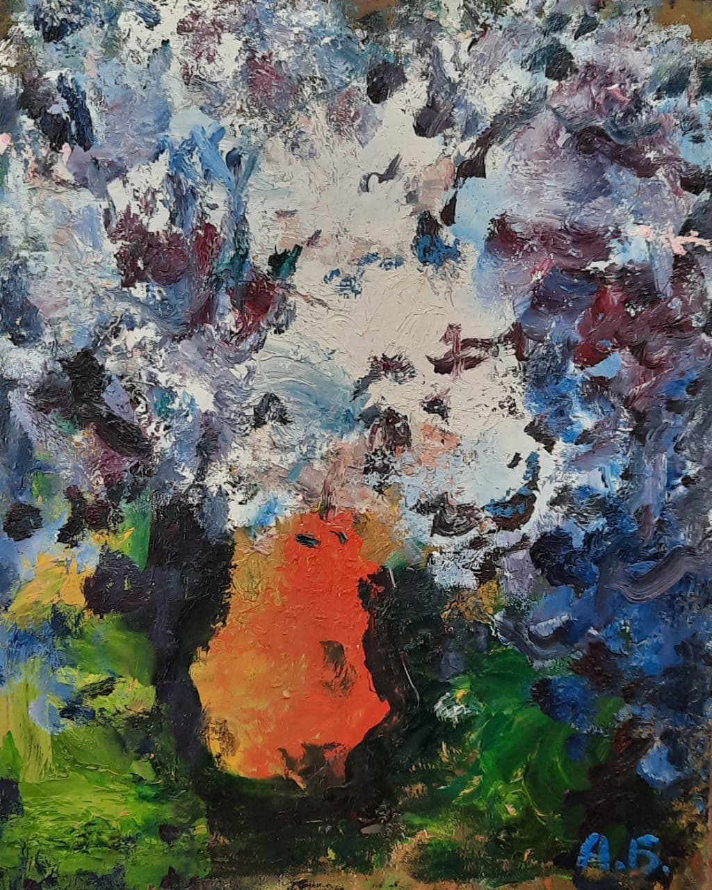 Белые цветы