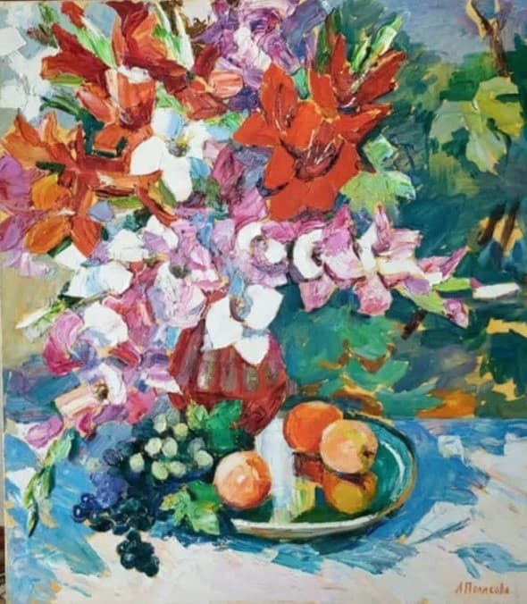 Гладиолусы