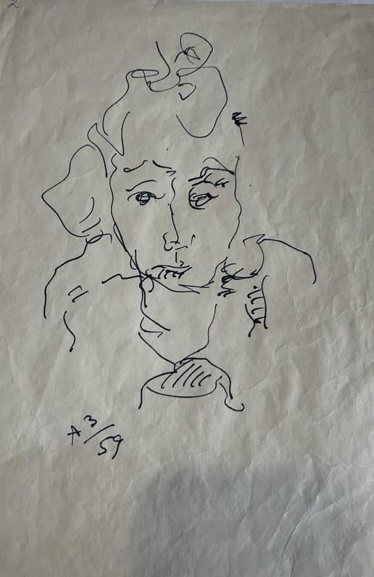 Портрет Люси, жены художника