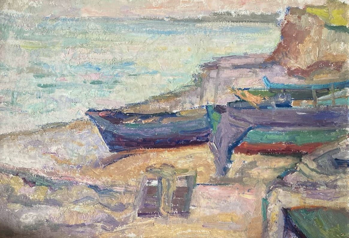 Лодки у моря