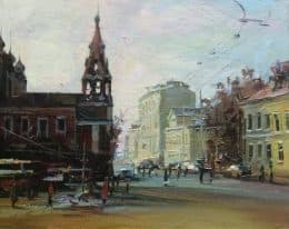 Вид города