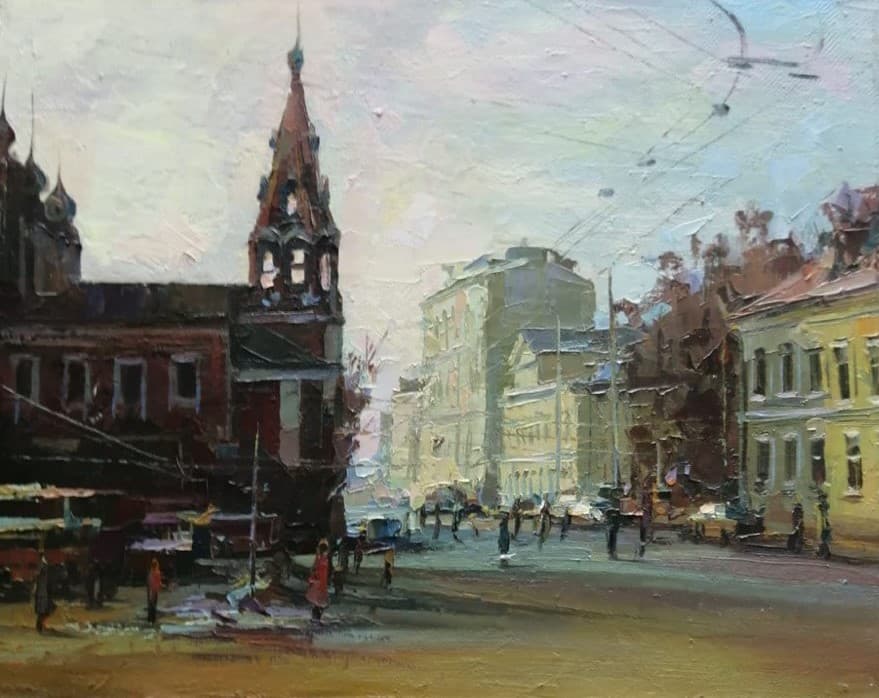Вид города