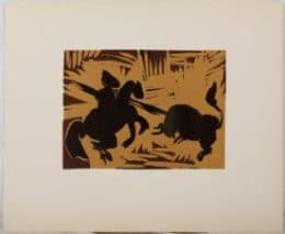 Линогравюра «Укол», 1962