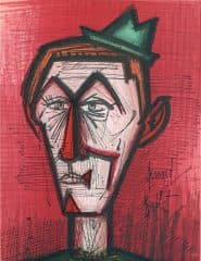 Клоун на красном