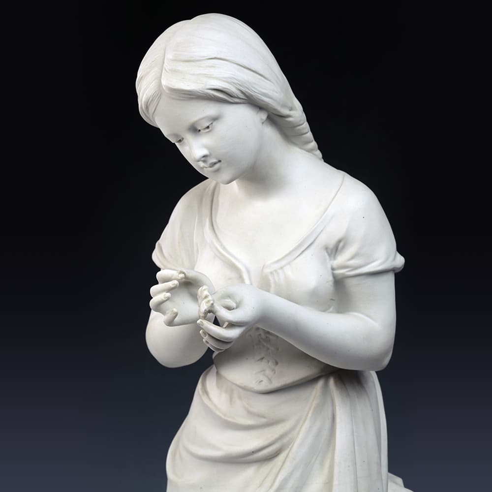 Фарфоровая скульптура «Гадание» по модели А.К.Шписа