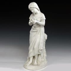 Фарфоровая скульптура «Гадание» по модели А.К.Шписа