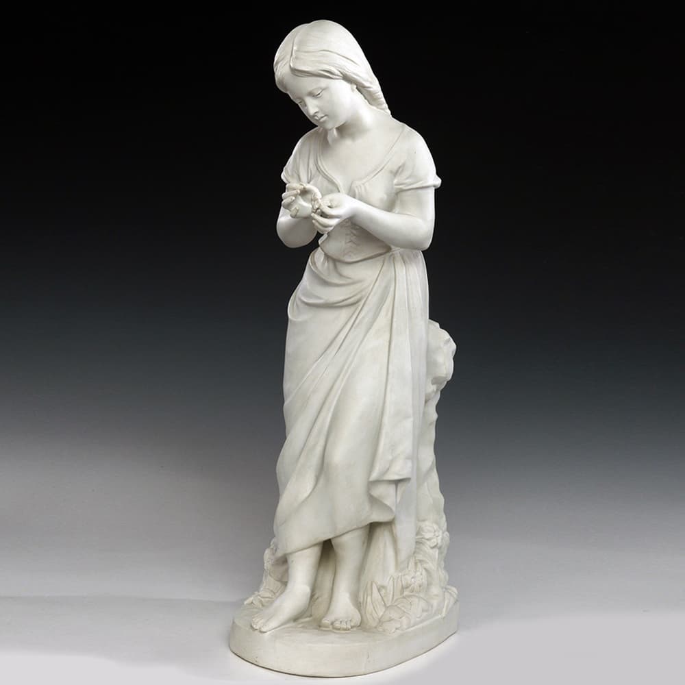 Фарфоровая скульптура «Гадание» по модели А.К.Шписа