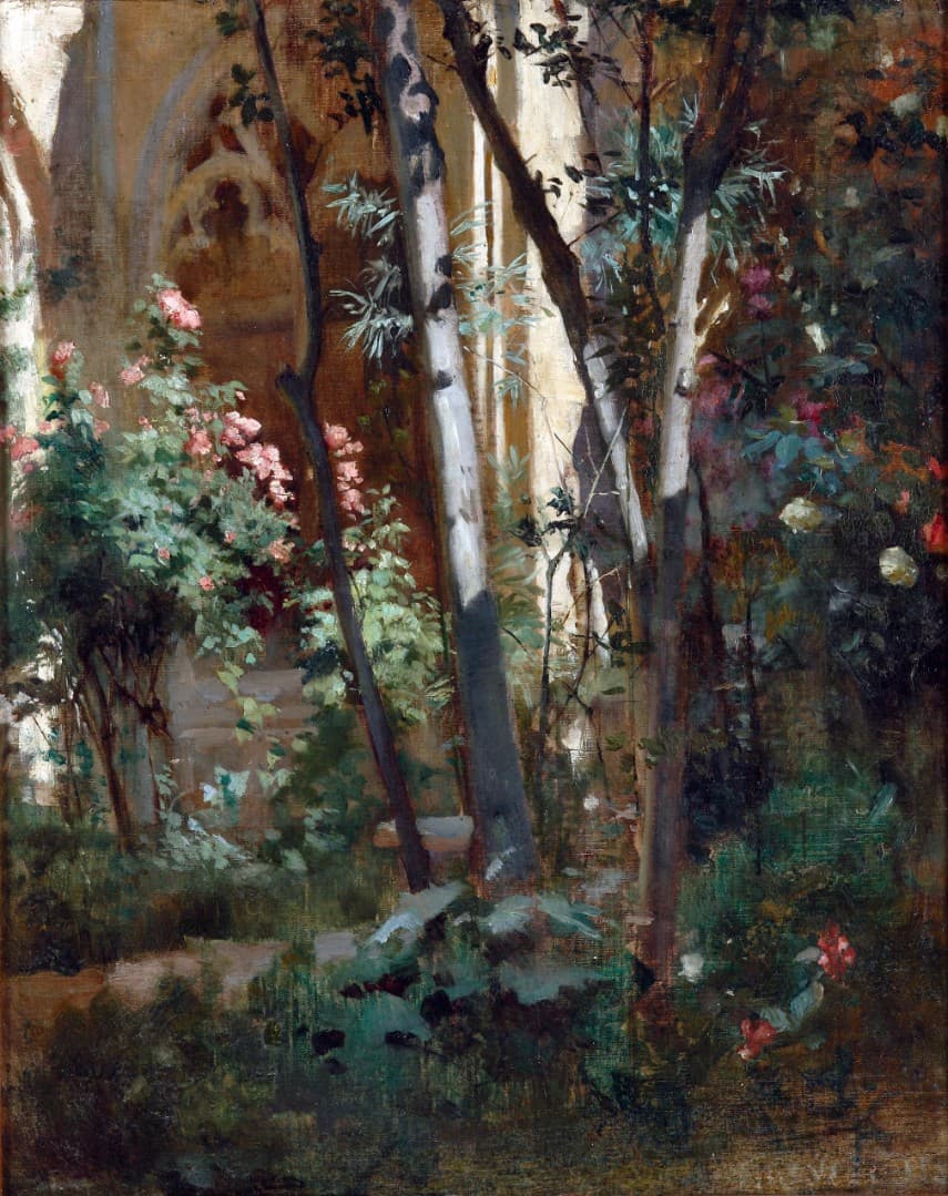 Испанский дворик