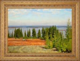 Весенний разлив на реке Вятка