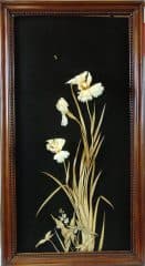 Панно "Ирисы" . Стиль Ар Нуво (Модерн).