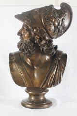 Бронзовый бюст "Царь Менелай"