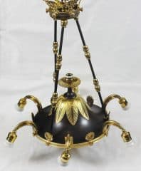 Антикварная люстра в стиле ампир