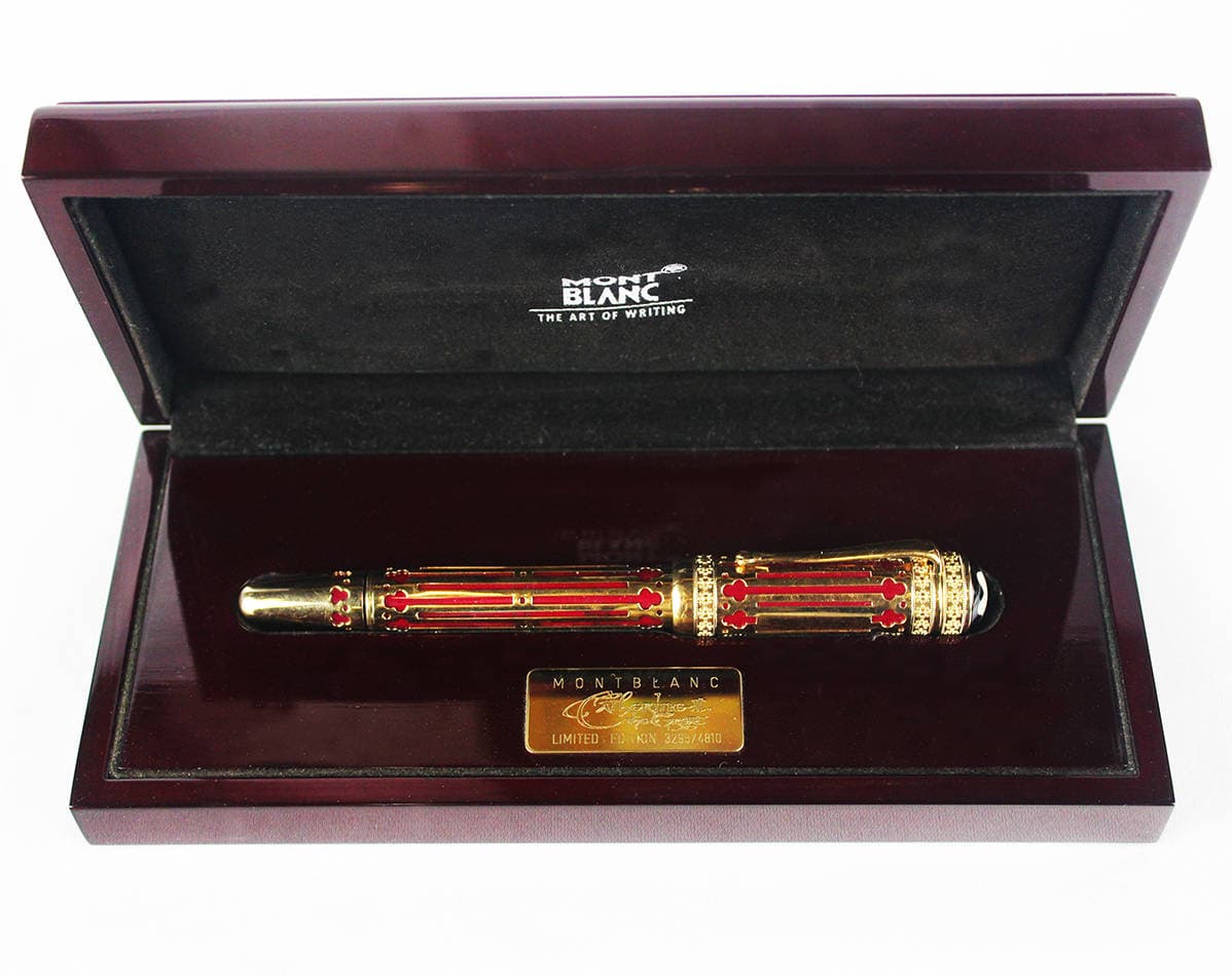 Перьевая ручка «Catherine II the Great» из коллекции «Покровитель искусств». Limited Edition 4810