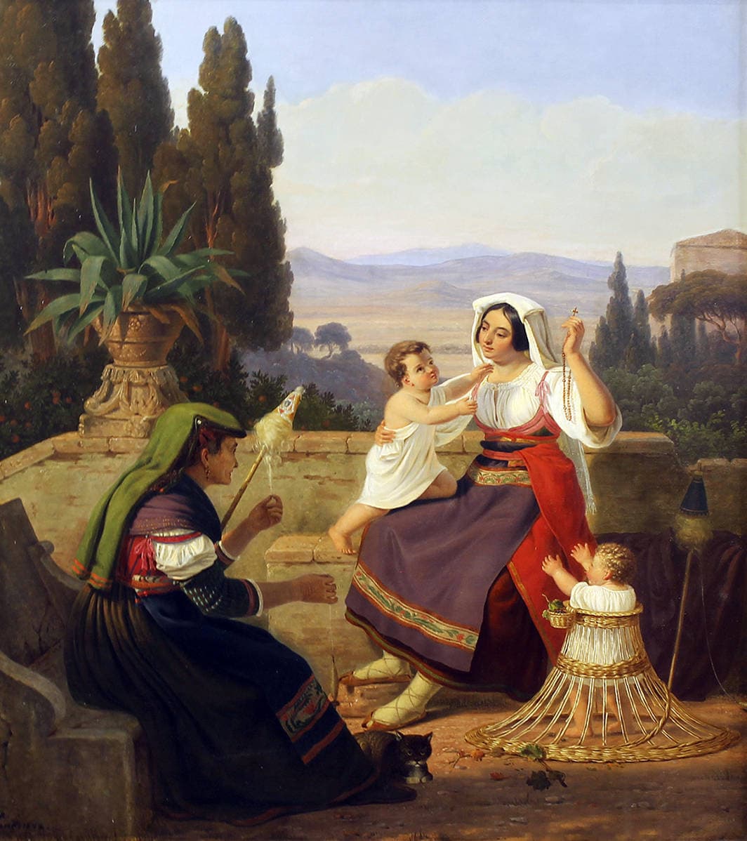 Итальянская семья