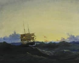 Парусник, идущий на маяк