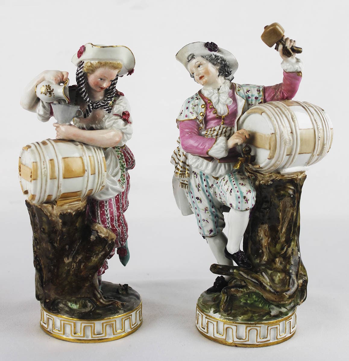 Статуэтки “Пара виноделов”