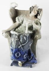 Статуэтка "Королева с попугаем" из серии "Сказки Ханса Кристиана Андерсена"