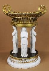 ваза с кариатидами в стиле ампир