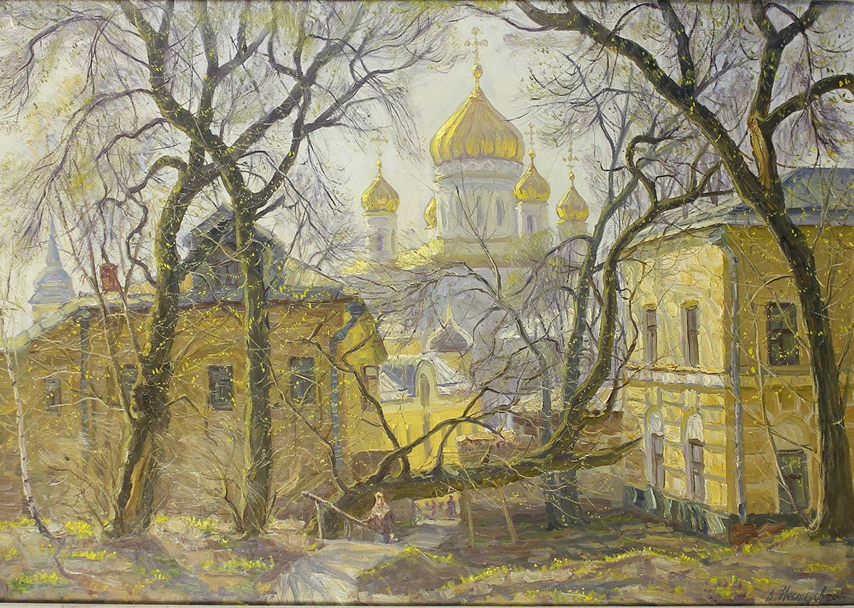 Вид на храм Христа Спасителя