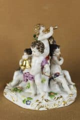 фарфоровая статуэтка "Пять чувств"