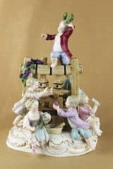 Фарфоровая статуэтка Дети-виноделы