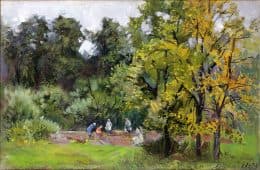 Осенняя пора. Загорск