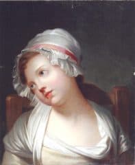 Девушка в чепце