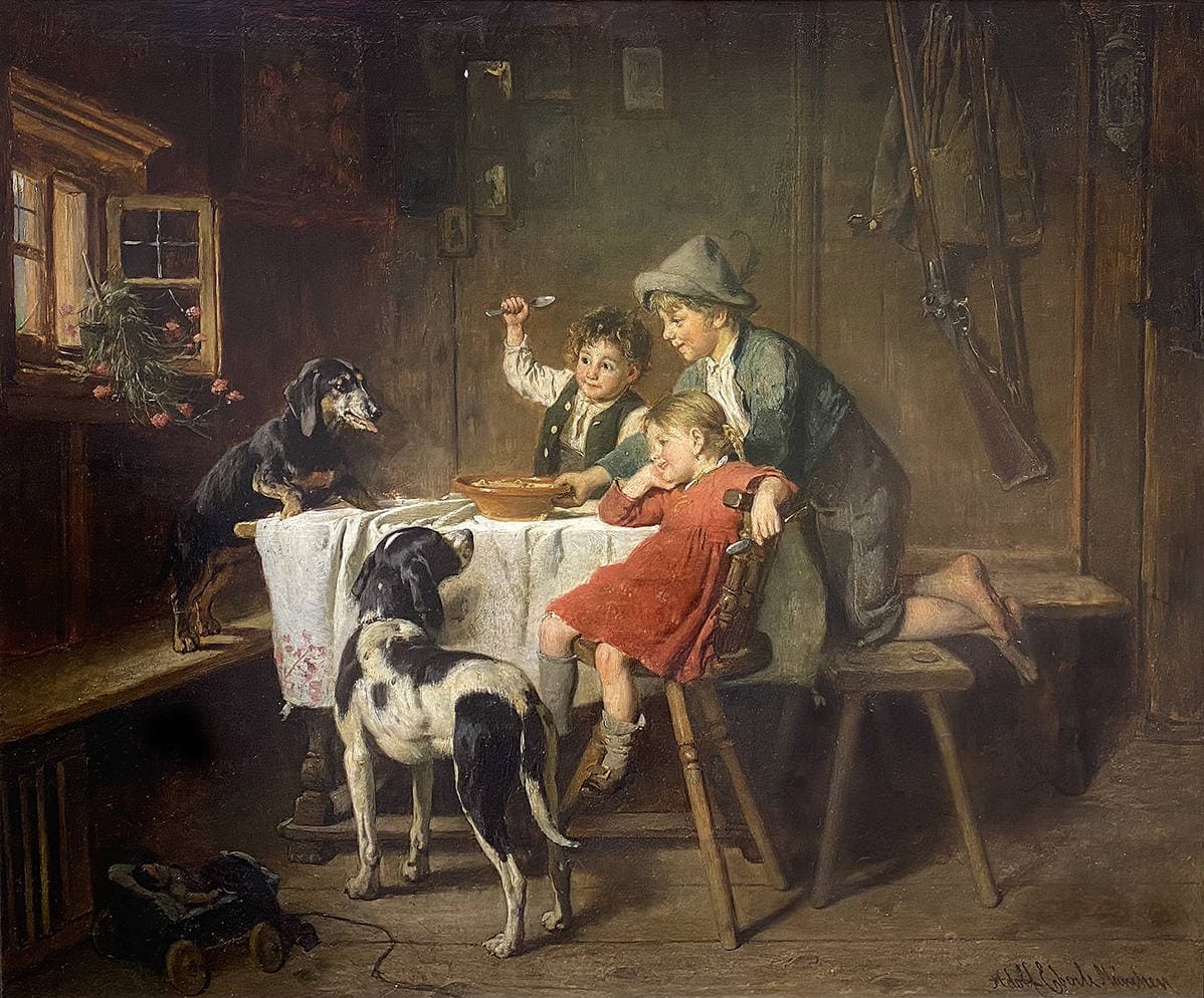 Весёлая трапеза