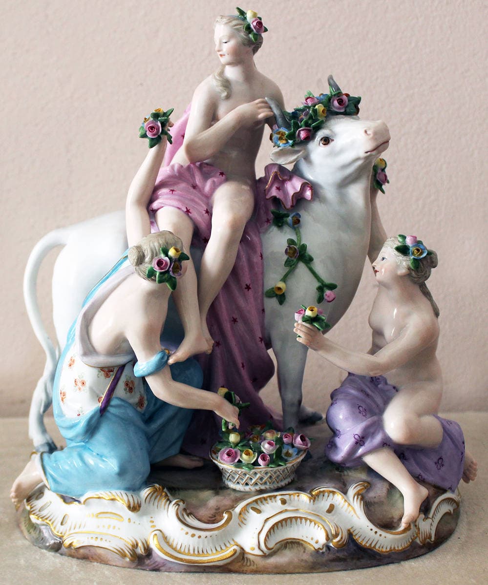 фарфоровая статуэтка “Похищение Европы”