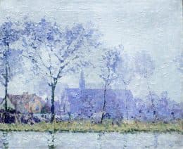 Деревня на берегу реки