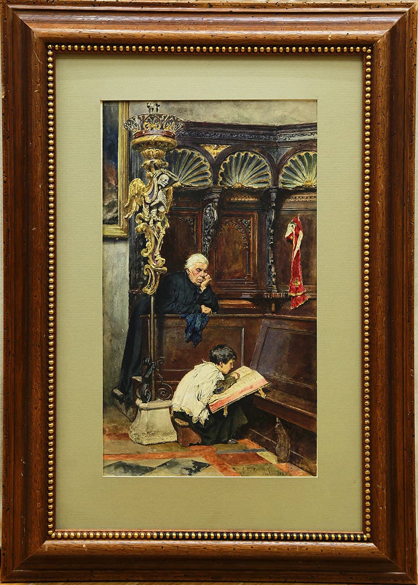 В церкви Санта Мария Глориоза деи Фрари в Венеции