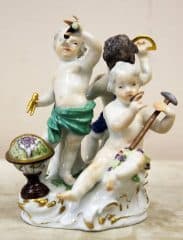 Фарфоровая скульптура "Аллегория астрономии"