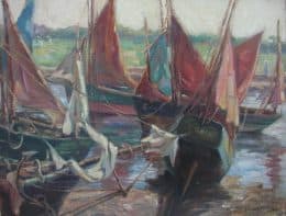 Маленький порт в Бретани