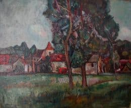 Пригородный пейзаж