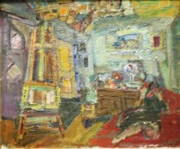 Модель в мастерской художника