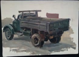 Этюд. Машина.