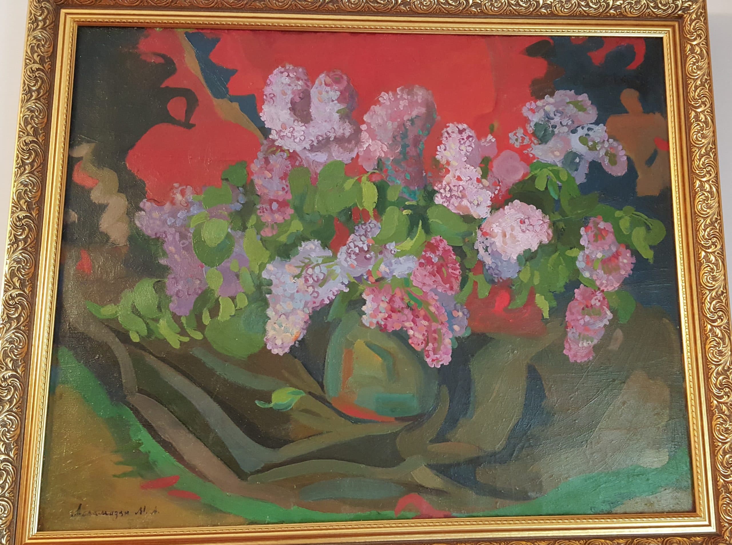 Букет сирени. Цветы Алагеза