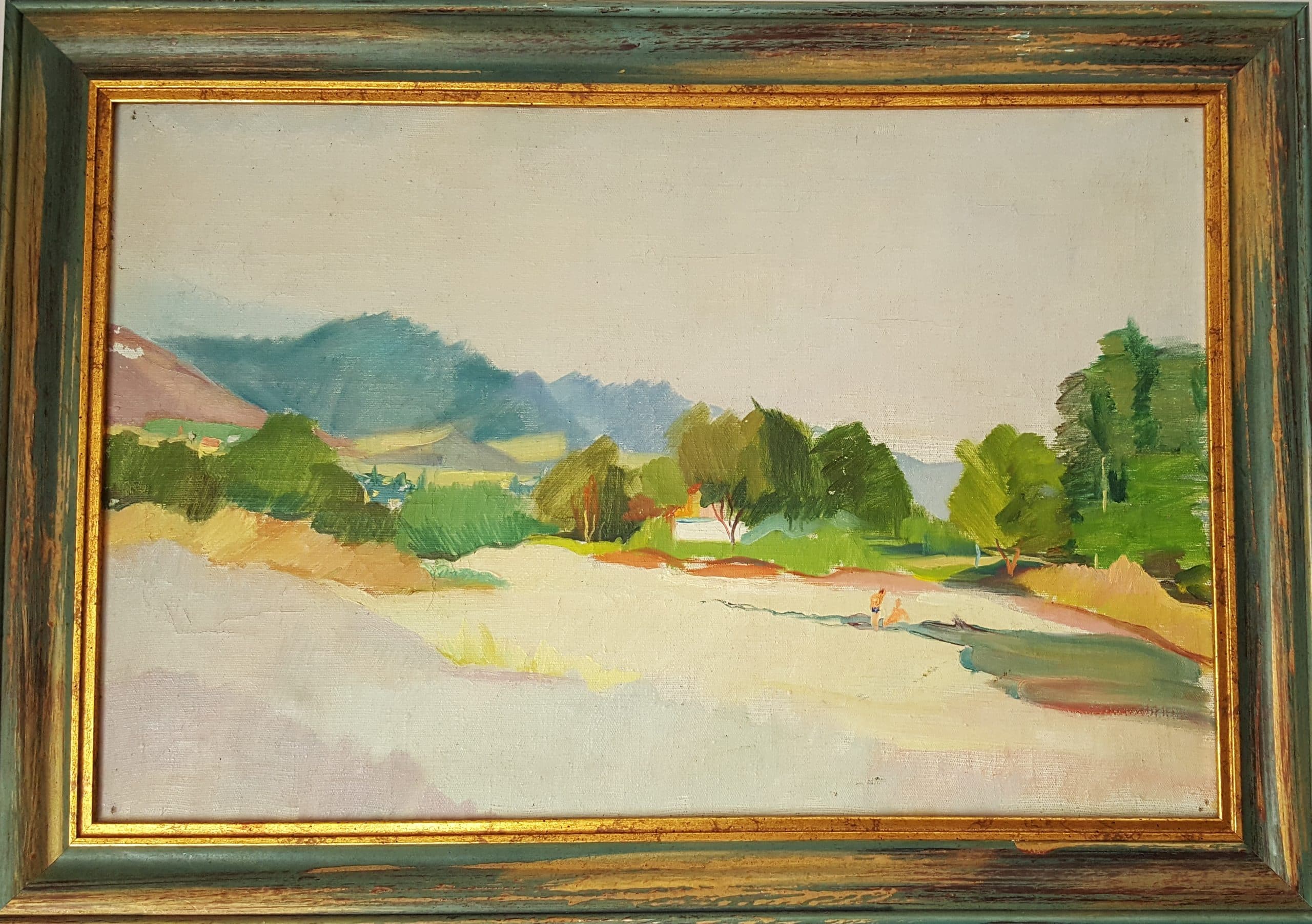 Пейзаж. На берегу