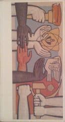 Эскиз фрески "Мир, труд, май"