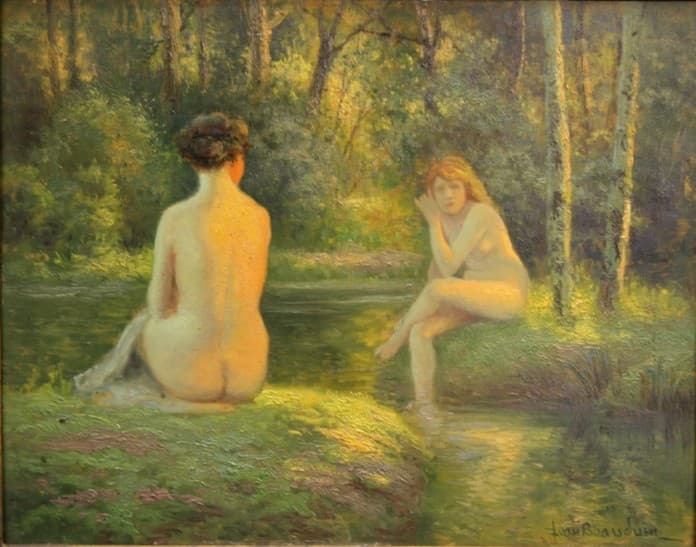 Обнаженные у реки