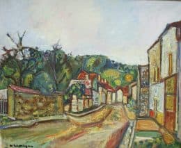 Пейзаж Нуае-сюр-Серен