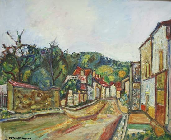 Пейзаж Нуае-сюр-Серен