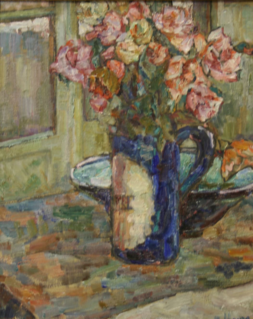 Цветы в кувшине